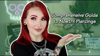 Comprehensive Guide to Nostril Piercings [upl. by Ytsirk957]