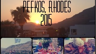 Pefkos Rhodes 2015 [upl. by Eruot]