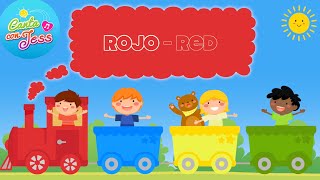 Learn the Colors in Spanish  Colors Song for Kids  Canción de Los Colores [upl. by Pernell]