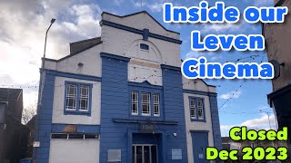 Inside the closed Leven Cinema KINO Leven formerly The Regent Cinema January 2024 [upl. by Daniell767]