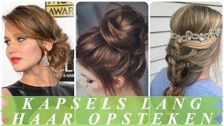 Stoere rommelig opgestoken haar dames [upl. by Adok]