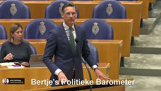 Joost Eerdmans zegt de Minister van AsielMigratie volledige steun toe maar zorgen om Eerste Kamer [upl. by Paucker]