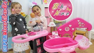 Casita de los Bebés de Baby Nurse Andrea e Irene en SUPERDivertilandia [upl. by Kevan]