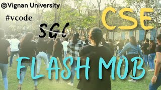 Vignan University  CSE  Flashmob  SGC Originals  Chandu Reddy  VCODE  Gimbel shots [upl. by Aivizt]