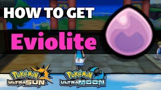 HOW TO GET Eviolite in Pokemon Ultra Sun and Moon [upl. by Anurag491]