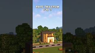 Modern House  Minecraft Tutorial [upl. by Dalt812]