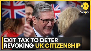 UKs Labour Government to impose exit tax on the wealthy  WION [upl. by Krefetz]