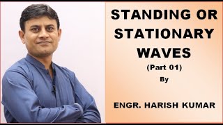 Standing or Stationary Waves Amplitude Position of Nodes amp Antinodes Part 01 [upl. by Yde16]