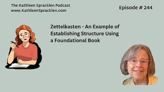 Zettelkasten  An Example of Establishing Structure Using a Foundational Book [upl. by Oniluap984]