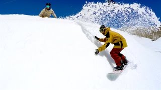 Park Laps in Colorado  GoPro Snowboarding [upl. by Ydnak]