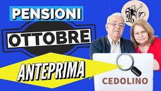 PENSIONI 🔎 ANTICIPAZIONI del CEDOLINO di OTTOBRE❗️👉 IMPORTI EXTRA TRATTENUTE RIMBORSI SCADENZE [upl. by Anailuy825]