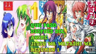 Que paso despues del anime de jitsu wa watashi wa resumen parte 1 manga español asahi x youko v2 [upl. by Neillij]