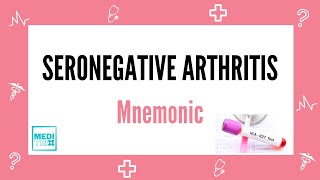 Seronegative Arthritis  Seronegative Arthropathy  Mnemonic  Rheumatology  Medi Trix [upl. by Olracnaig997]