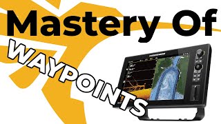 Master the Waypoint Management System of the Humminbird Solix Make the Most of Your Waypoints [upl. by Ihcur]