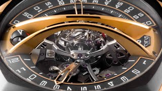 Cyrus Watches  Klepcys Vertical Tourbillon Skeleton Watch Product Video  EFFEKT Agency [upl. by Terena]