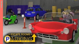 Escape Rooms Parking Walkthrough NAKAYUBI  脱出ゲーム [upl. by Dichy]