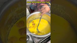 Most affordable veg thali in Amritsar food foodtaster amritsar punjab india vegfood [upl. by Winterbottom]