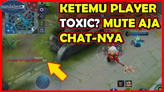 CARA BLOKIRMUTE CHAT DI MOBILE LEGEND [upl. by Eicram]