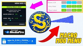 NEW MACRO BACK AGARIO ANDROID AND IOS TUTORIAL AGARIO [upl. by Bate205]