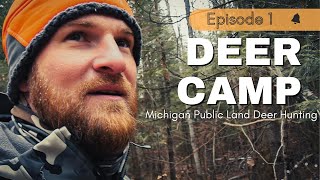 EP 1  DEER CAMP Series 2022  Whitetail Deer Hunting [upl. by Ellehcyt]