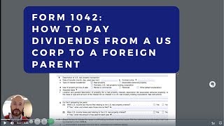 Form 1042S from YouTube amp Twitch  What do I Need to Do [upl. by Ahouh]