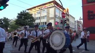 Schützenfest in Neuss  Die Jäger  29August 2016 [upl. by Eenimod202]