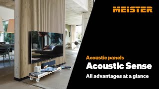 Acoustic Panels AcousticSense  All advantages at a glance [upl. by Ecneitap]