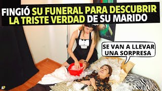 Fingió su funeral para descubrir la triste verdad de su marido [upl. by Ahiel]