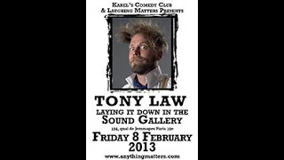 tony law tony deserved a medal for doing this weird gallery gig in paris [upl. by Geanine]