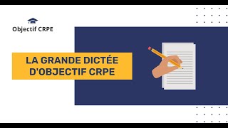 CRPE  « La Dictée » de Prosper Mérimée [upl. by Schulz]