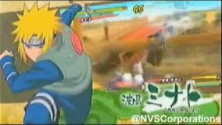 Naruto Shipuuden Ultimate Ninja Heroes 3 accel 3  PSP Game Download [upl. by Eidob657]