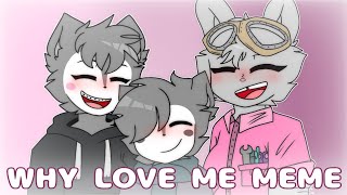 WHY LOVE MEME meme piggy 2 chapter 6 [upl. by Anerb95]