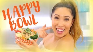 ☺ Happy Bowl ☺ Cheap Clean Eats Macrobiotic bowl [upl. by Lorne507]