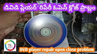 DVD player repair open close problem [upl. by Acino]