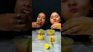 PANIPURI EATING CHALLENGE 😋 shortsfeed shortsvideo viralshorts [upl. by Clapper]