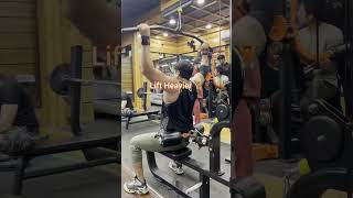 Heavy weight lifting 💪 amulayasharmafitness fithardyclub gymworkout motivation [upl. by Annoel]