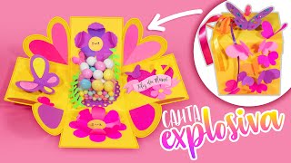 DIY La Cajita EXPLOSIVA mas HERMOSA para mamá  ESPECIAL DEL DÍA DE LAS MADRES [upl. by Nesyaj140]