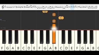 Gintama Opening 12  AMOYAMO  LETS GO OUT  Melodica Pianika  Tutorial [upl. by Riess]