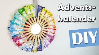 Adventskalender selber machen Teekalender  DIY  Anleitung [upl. by Arutak]