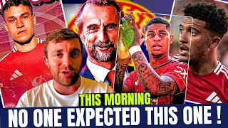 SURPRISINGLY🚨MAN UTD EXCITED NEWSampTRANSFER UPDATES THIS MORNING EXPOSED🔥CONFIRMEDmanunitednewstoday [upl. by Liartnod]