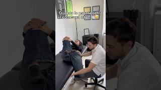 Ovviamente non era lo psoas a suonare 😂 osteopata osteopatia thrust asmr [upl. by Morville552]