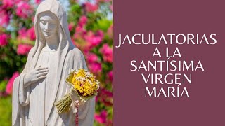 JACULATORIAS A LA SANTÍSIMA VIRGEN MARÍA [upl. by Norry]