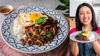 The quotOriginalquot Thai Basil Stir Fry Pad Kra Pao [upl. by Nitaj]