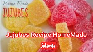 Jujubes Recipe HomeMade [upl. by Nottage]