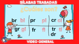 SÍLABAS TRABADAS AYUDA PARA DOCENTES👉👉VIDEO GENERAL  1👈😱 [upl. by Craig]