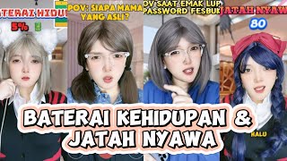 TIKTOK GISELAPETRONELLA  BATERAI KEHIDUPAN amp JATAH NYAWA FULL PART [upl. by Ardnazxela]