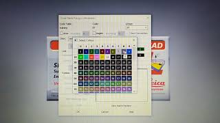 How to create code table in Liscad amp how to use colour code in Liscad [upl. by Enyamert]