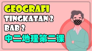 Peta Topografi  Geografi Tingkatan 2 Bab 2 华语讲解 双语教学 [upl. by Shanks]