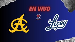 LICEY VS AGUILAS EN VIVO [upl. by Maxima]