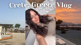 Crete Greece Travel Vlog  Weekend Getaway [upl. by Kwok]